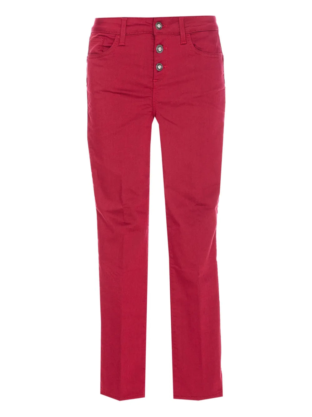 Button-Fly Slim Jeans