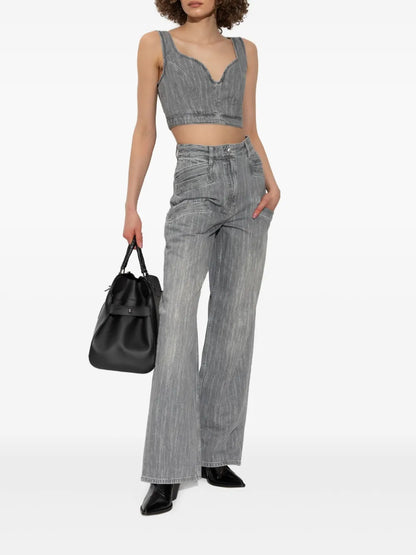 High-Waisted Trousers
