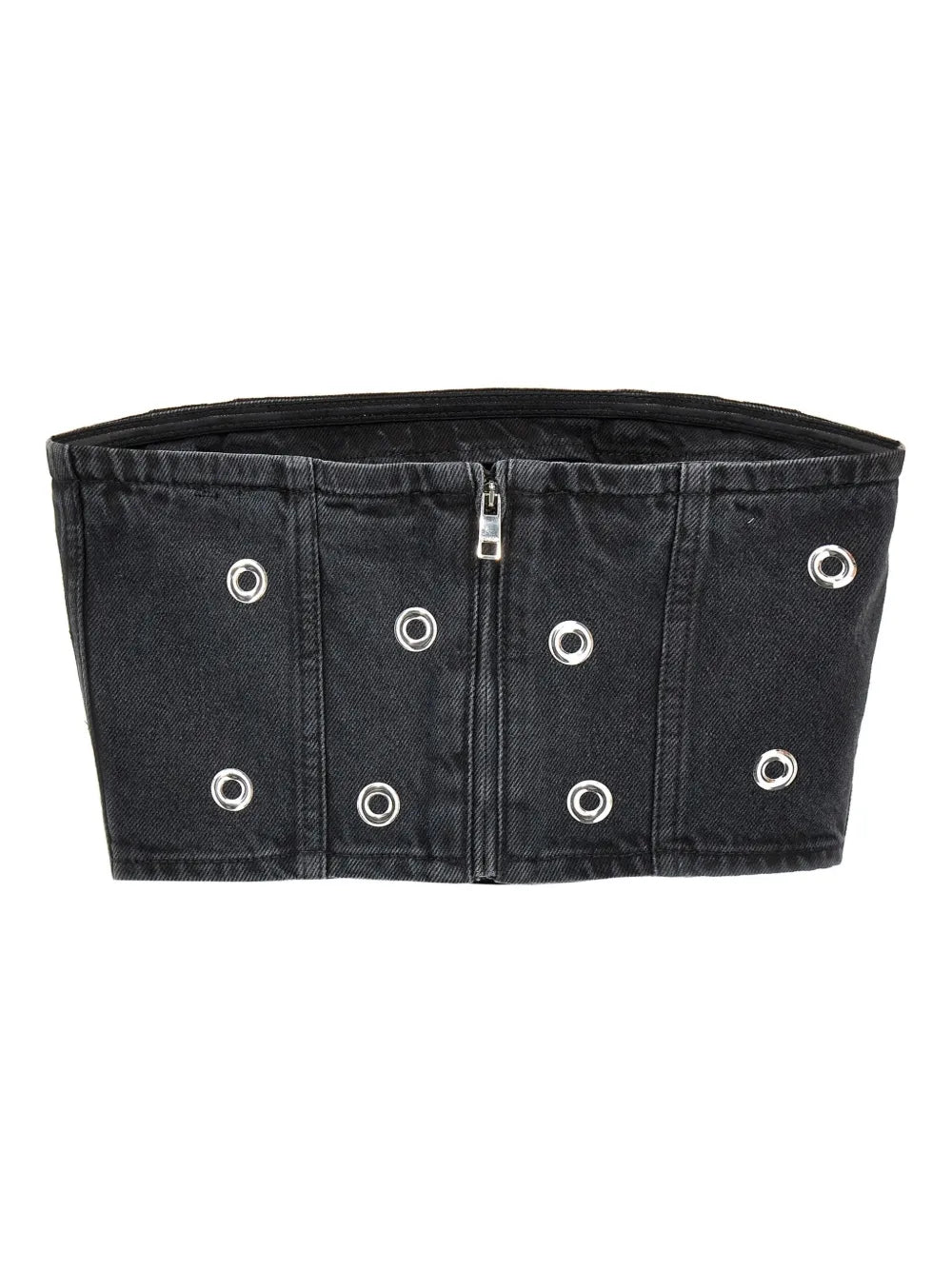 Studded Denim Top