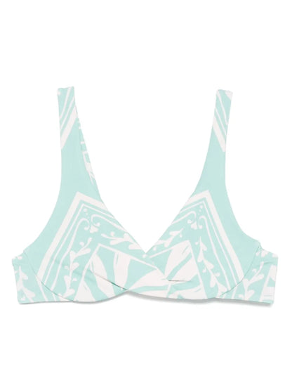 Printed Bikini Top