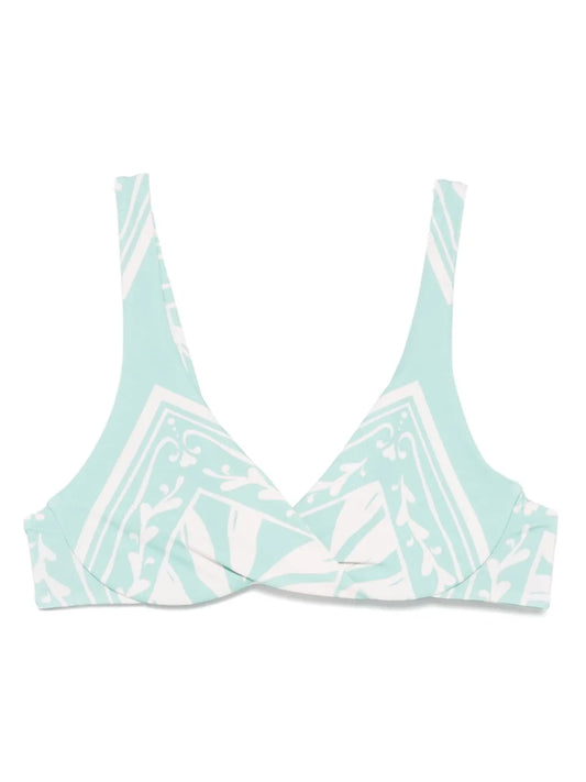 Printed Bikini Top