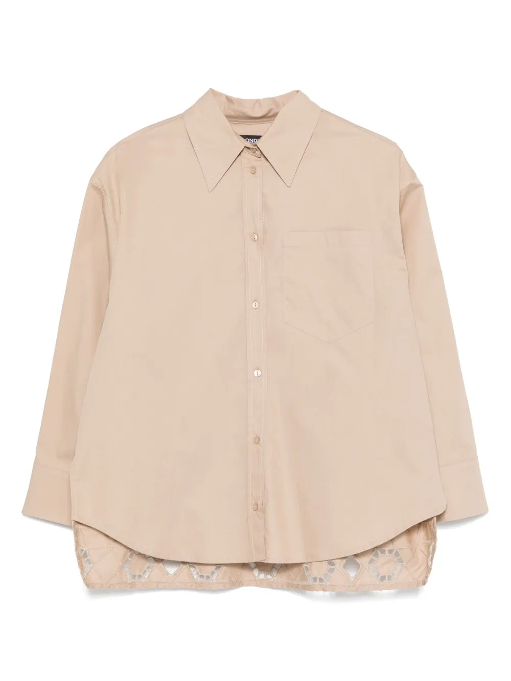 Embroidered-Motif Shirt