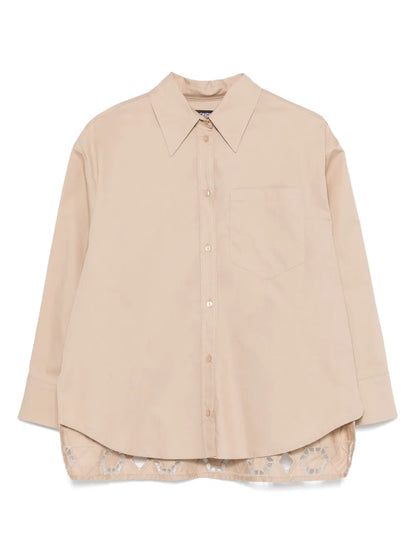 Embroidered-Motif Shirt