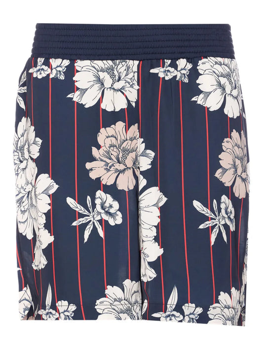 Floral-Print Shorts