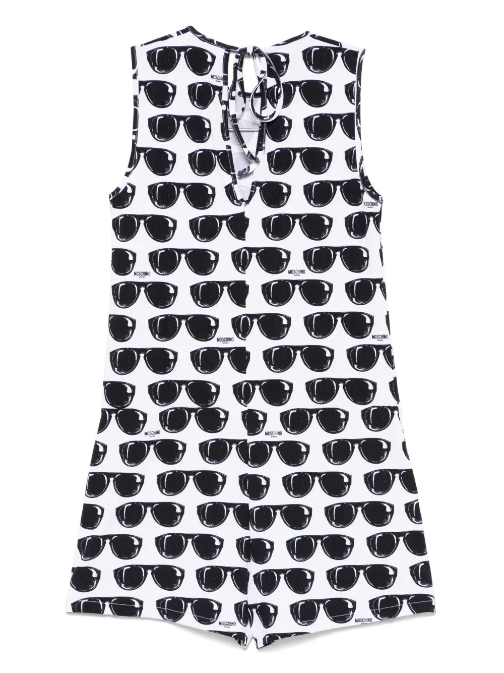 Sunglasses-Print Playsuit