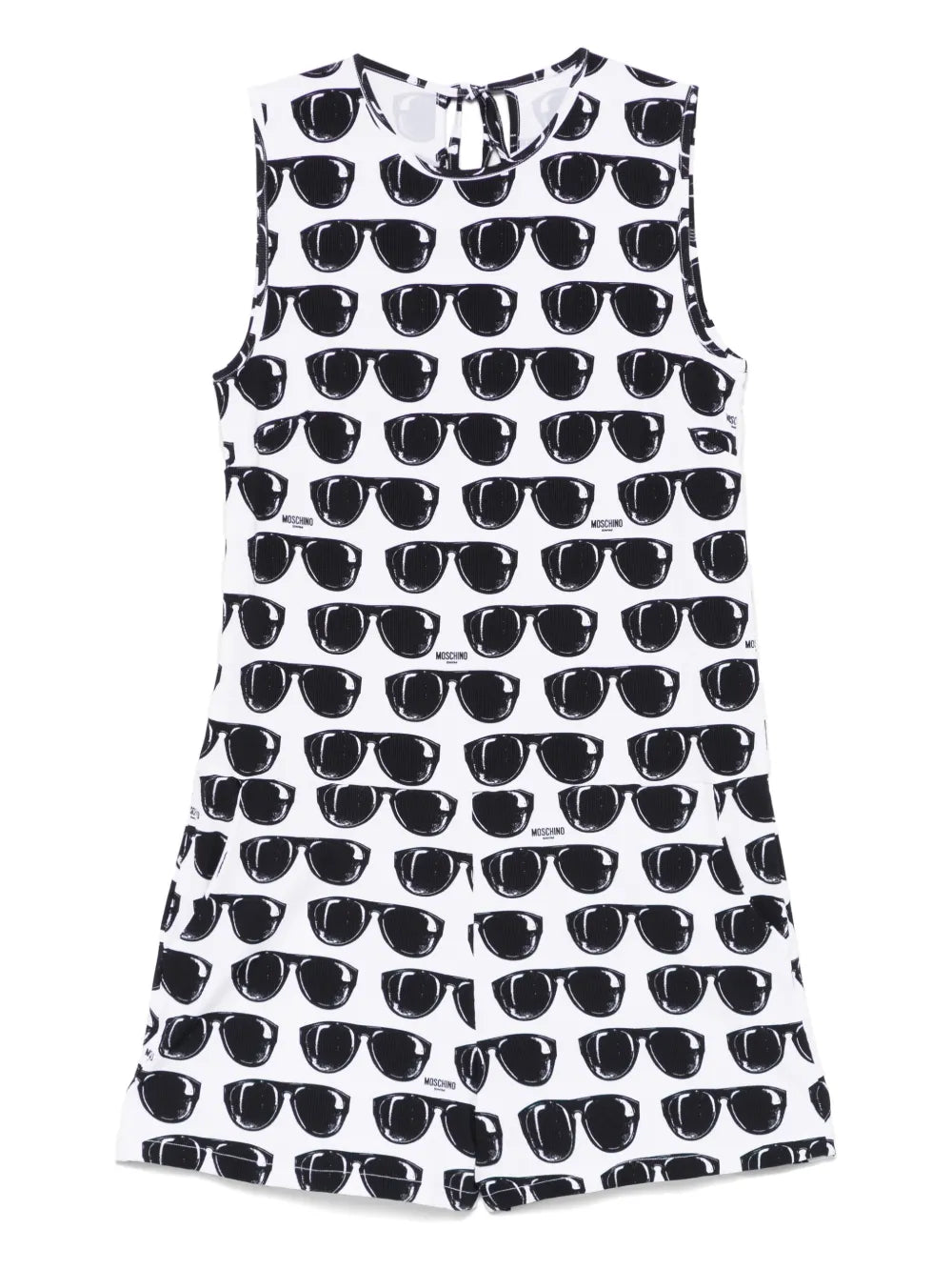 Sunglasses-Print Playsuit