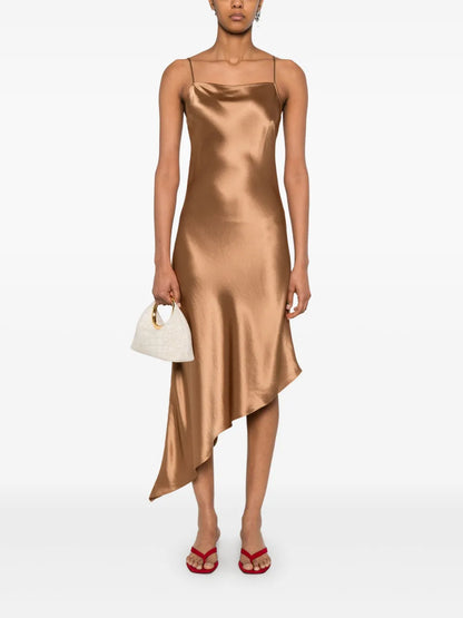 Satin Midi Dress
