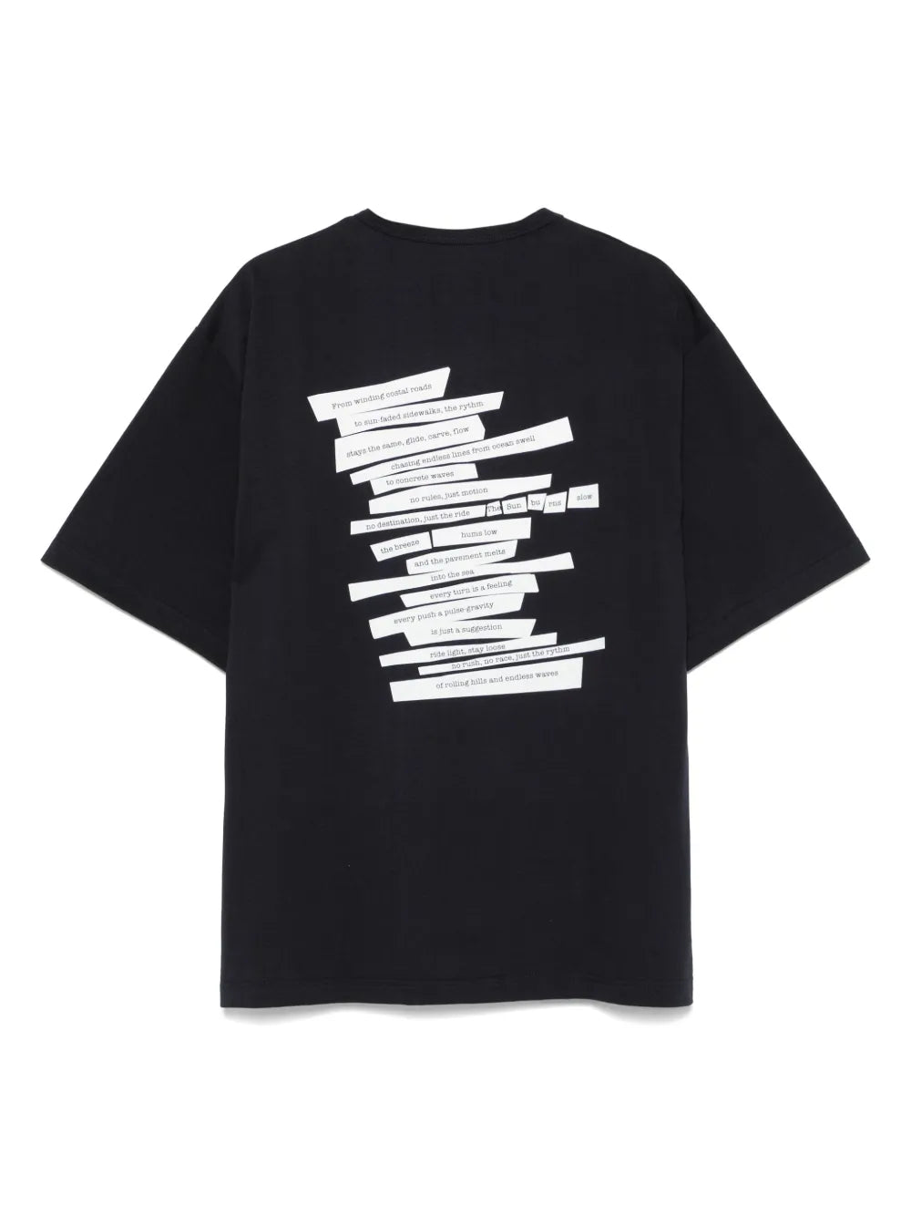 Text-Print T-Shirt