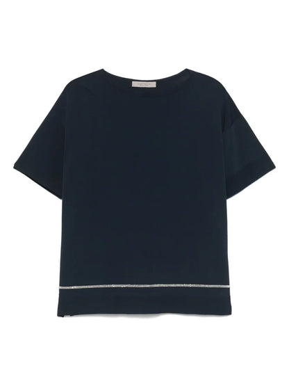 Bead-Detail T-Shirt