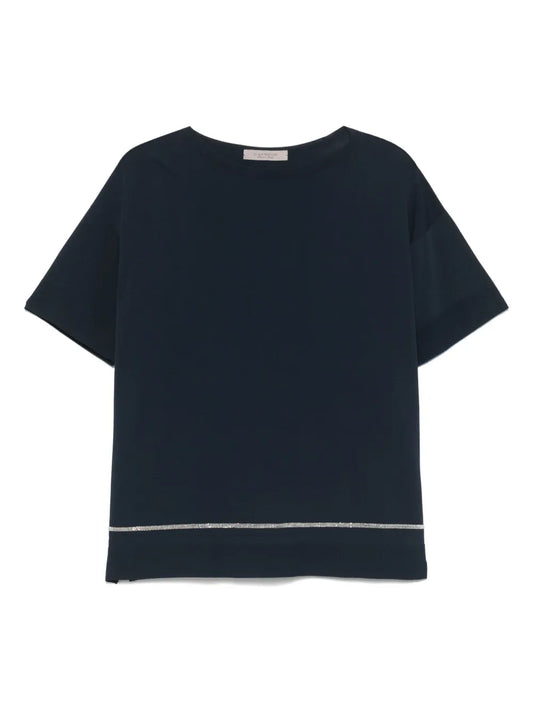 Bead-Detail T-Shirt