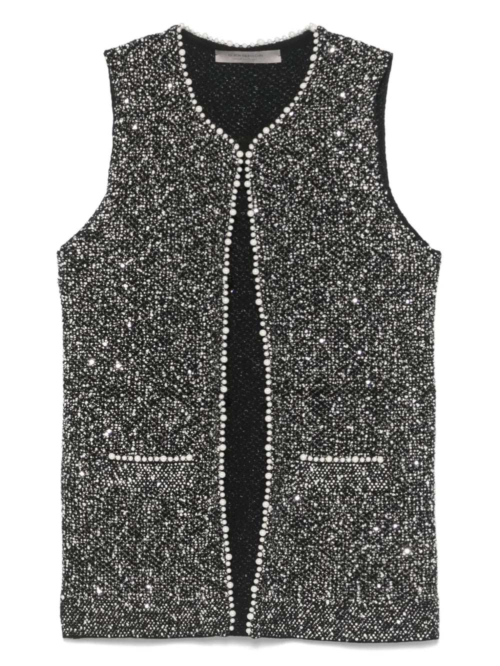 Sequin-Embellished Gilet