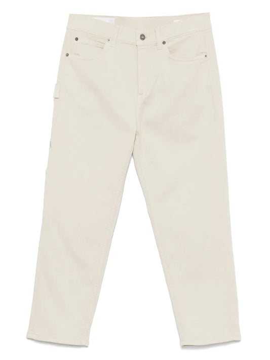 Logo-Appliqué Jeans