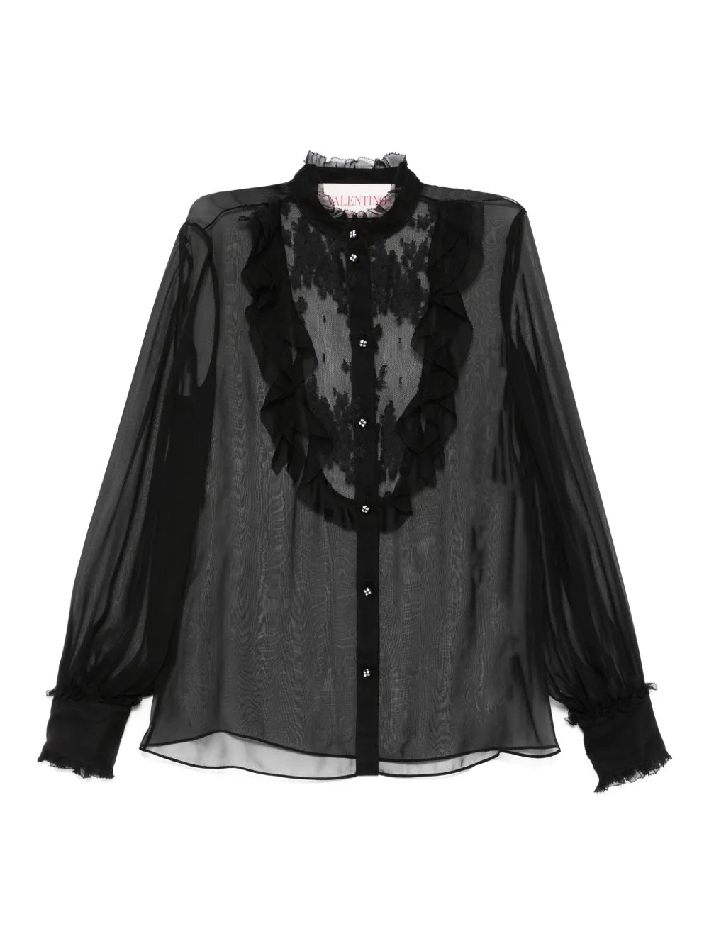 Ruffle-Detail Shirt