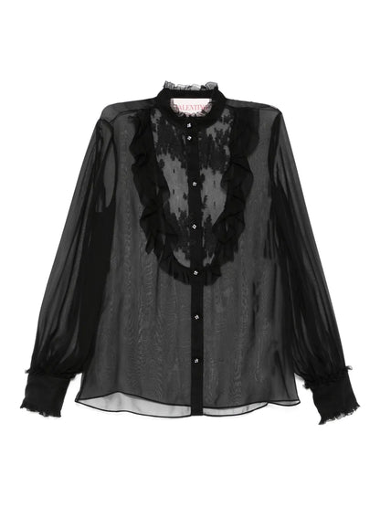 Ruffle-Detail Shirt
