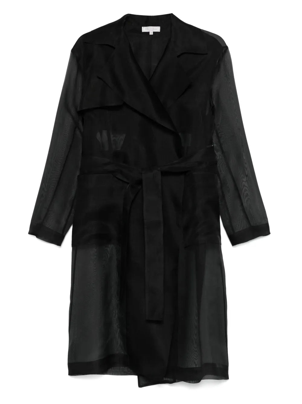Silk Trench Coat