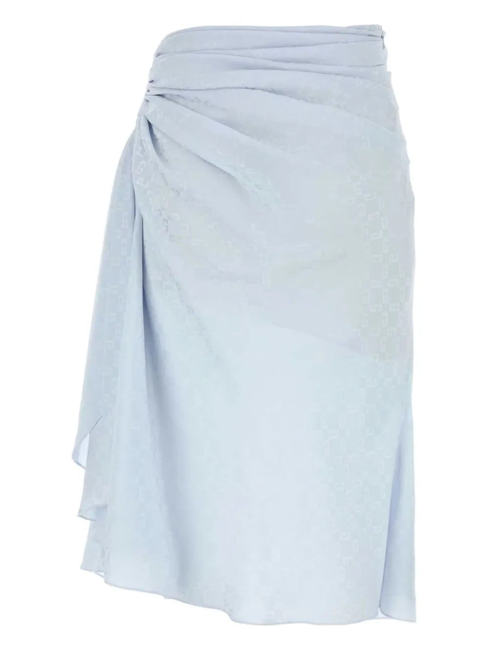 Silk Midi Skirt