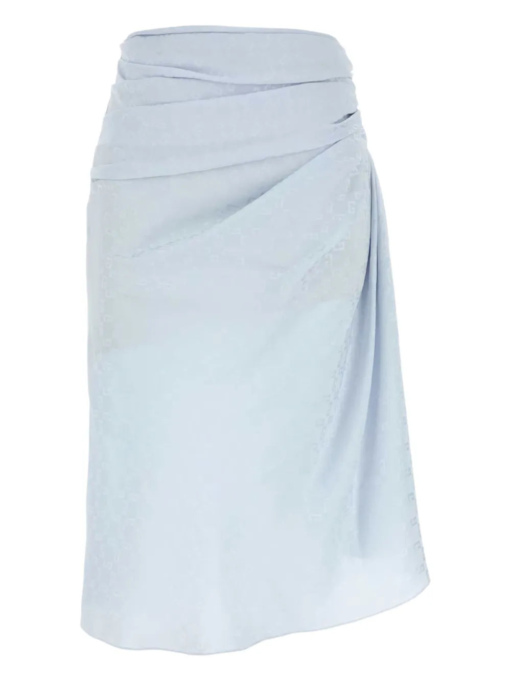 Silk Midi Skirt