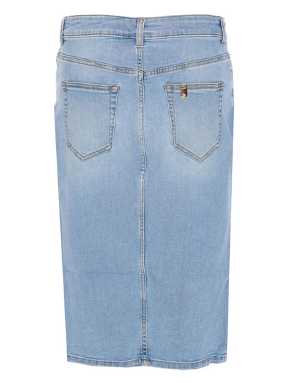 Denim Pencil Skirt