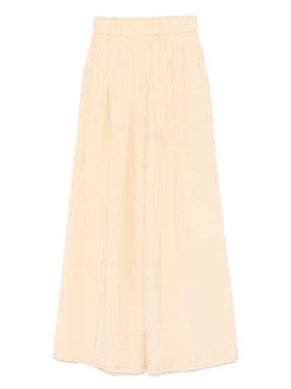 Logo-Plaque Palazzo Trousers