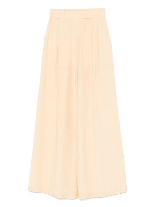 Logo-Plaque Palazzo Trousers