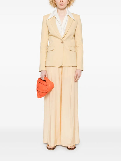 Logo-Plaque Palazzo Trousers