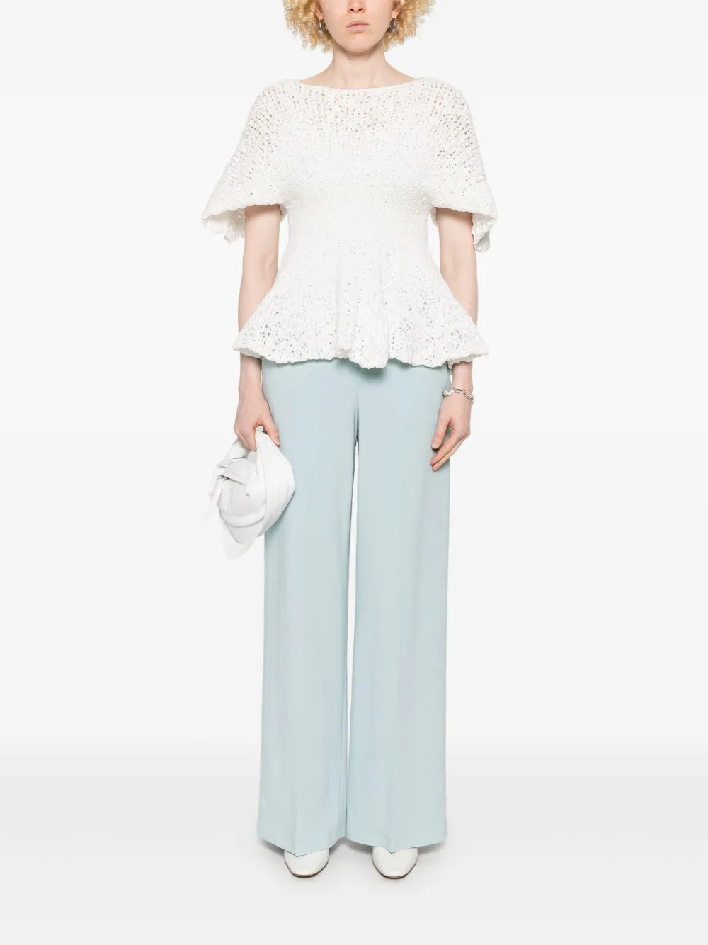 Creased Tailored Trousers