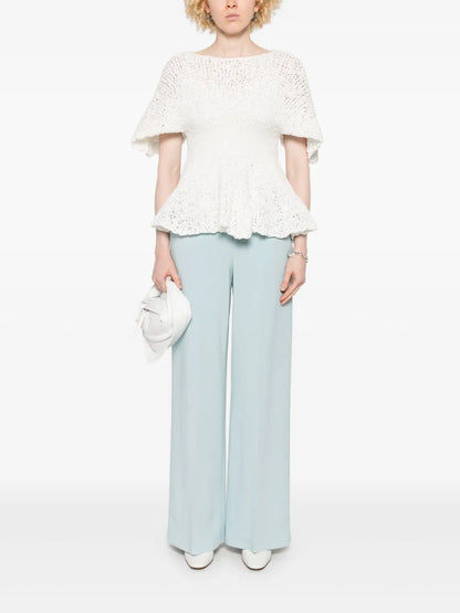 Creased Tailored Trousers