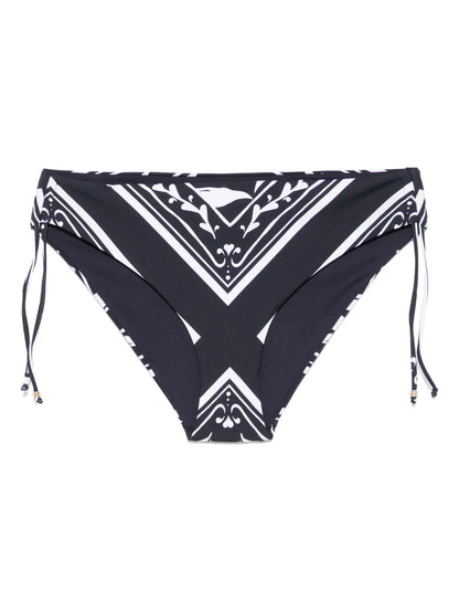 Printed Bikini Bottoms