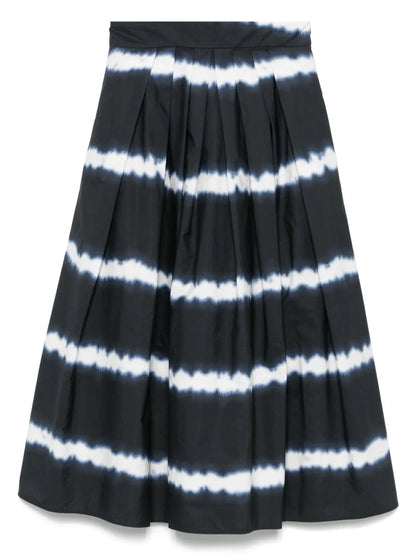 Tie-Dye Midi Skirt