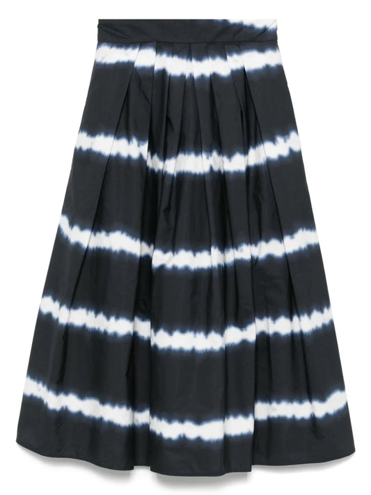 Tie-Dye Midi Skirt
