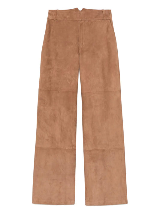 Suede Trousers