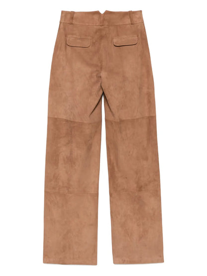 Suede Trousers