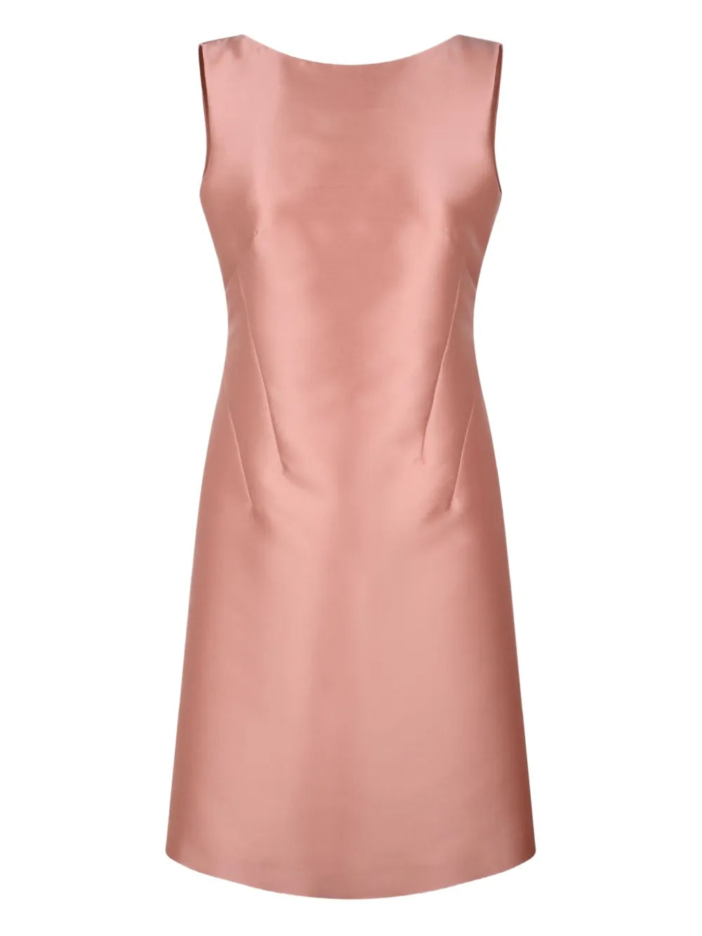 Satin Back-Bow Dress