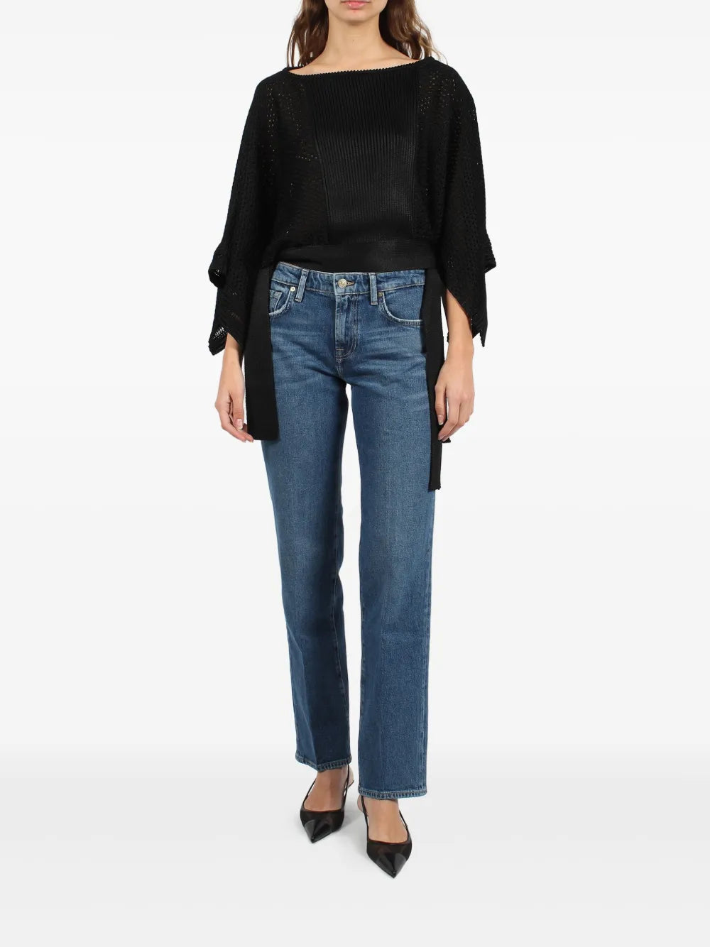 Knit Batwing Top