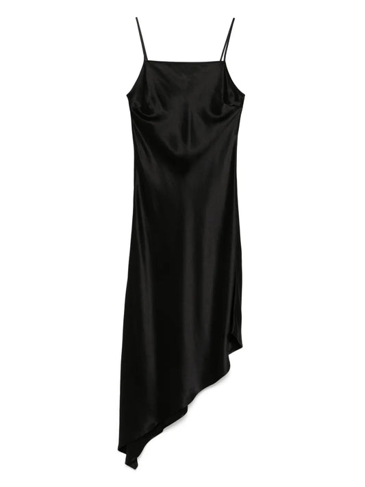 Satin Midi Dress