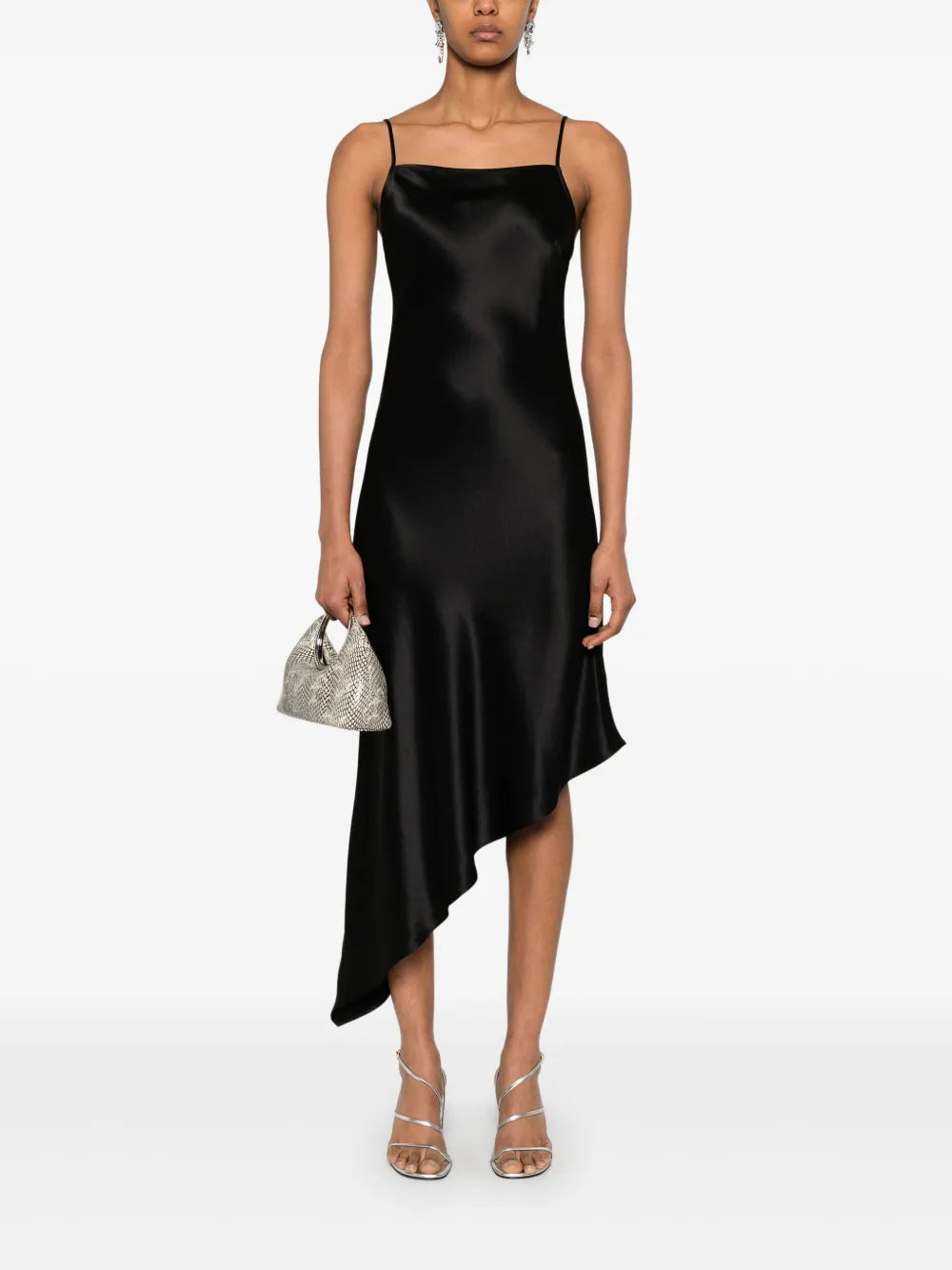 Satin Midi Dress