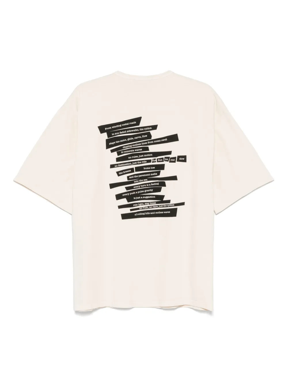 Text-Print T-Shirt