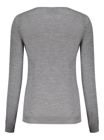 Intarsia-Knit Logo Jumper