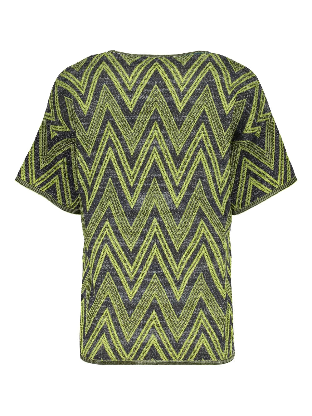 Zigzag-Pattern T-Shirt