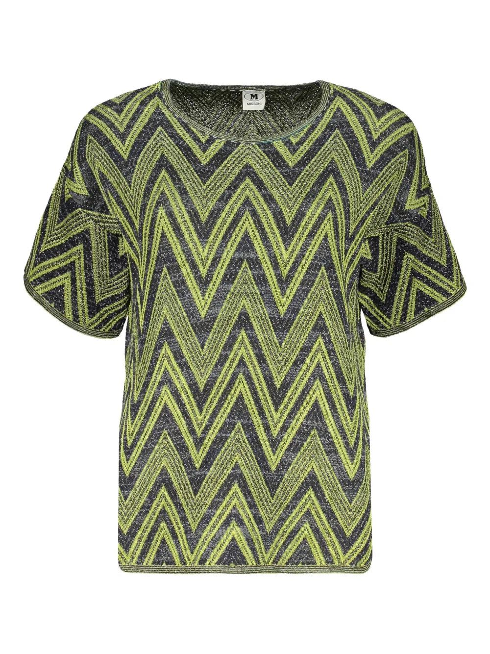 Zigzag-Pattern T-Shirt