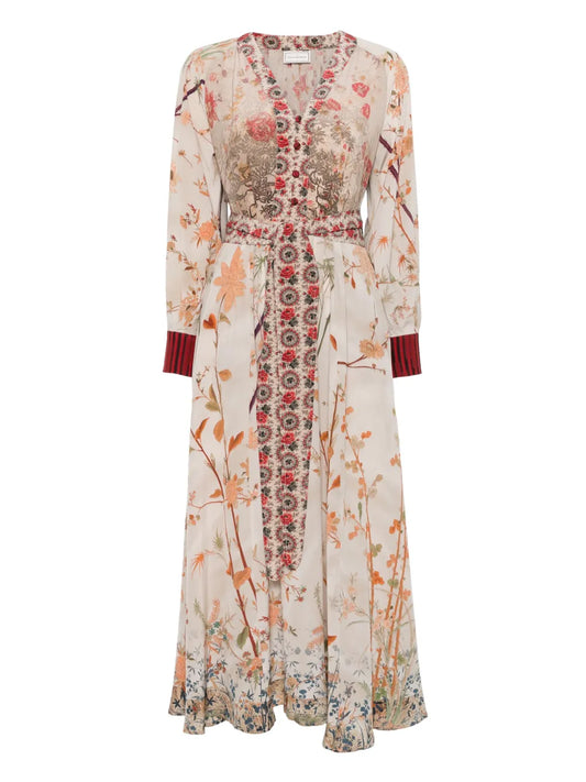 Trapezio Midi Dress