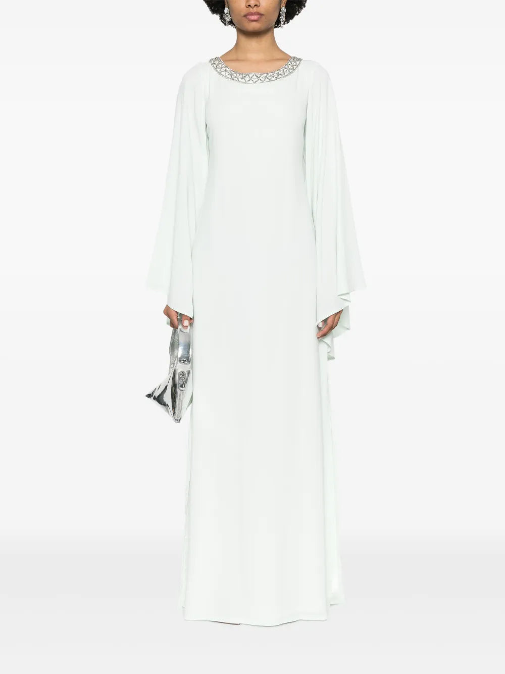 Gem-Embellished Maxi Dress