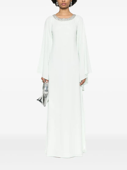 Gem-Embellished Maxi Dress