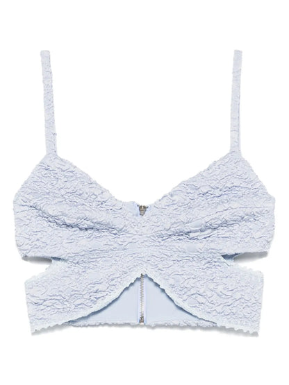Papillon-Jacquard Butterfly Top