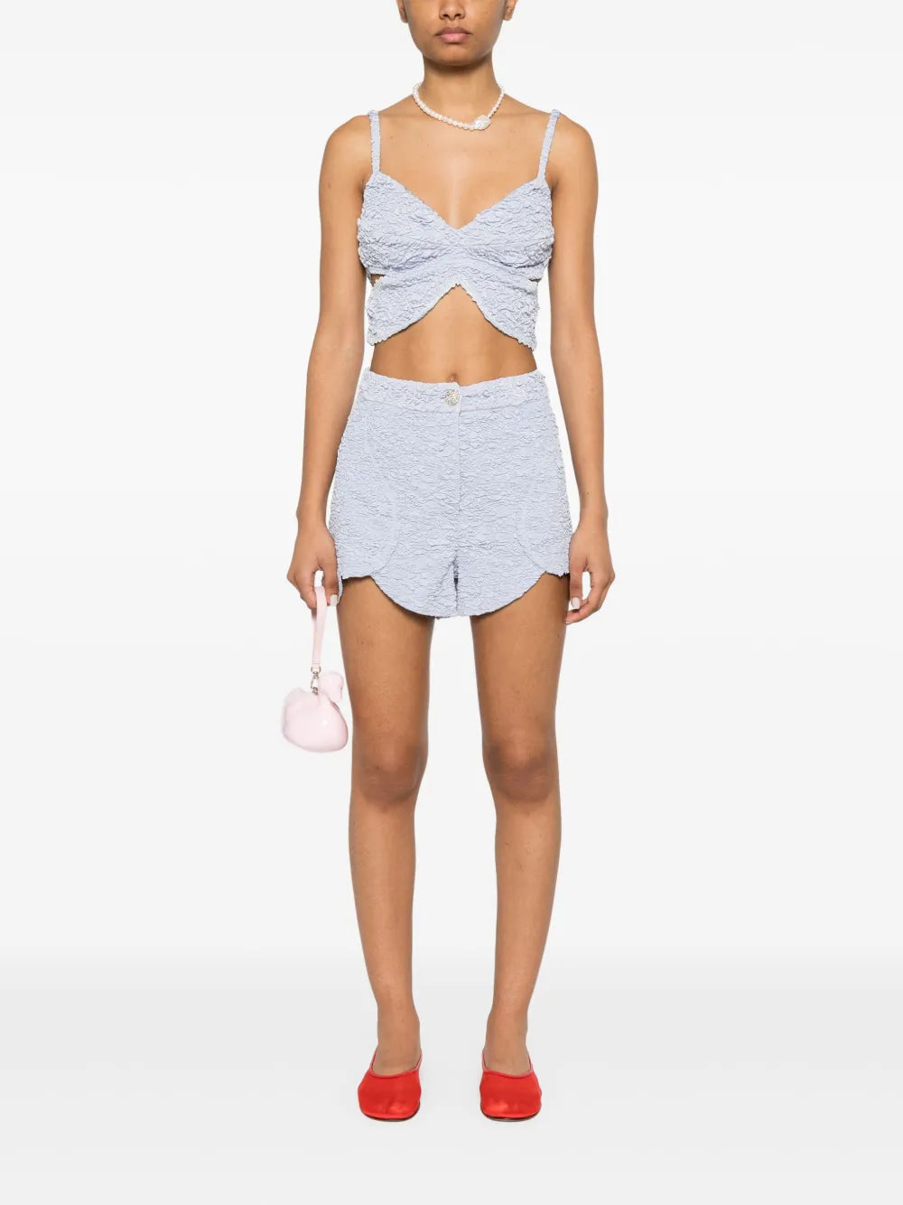 Papillon-Jacquard Butterfly Top