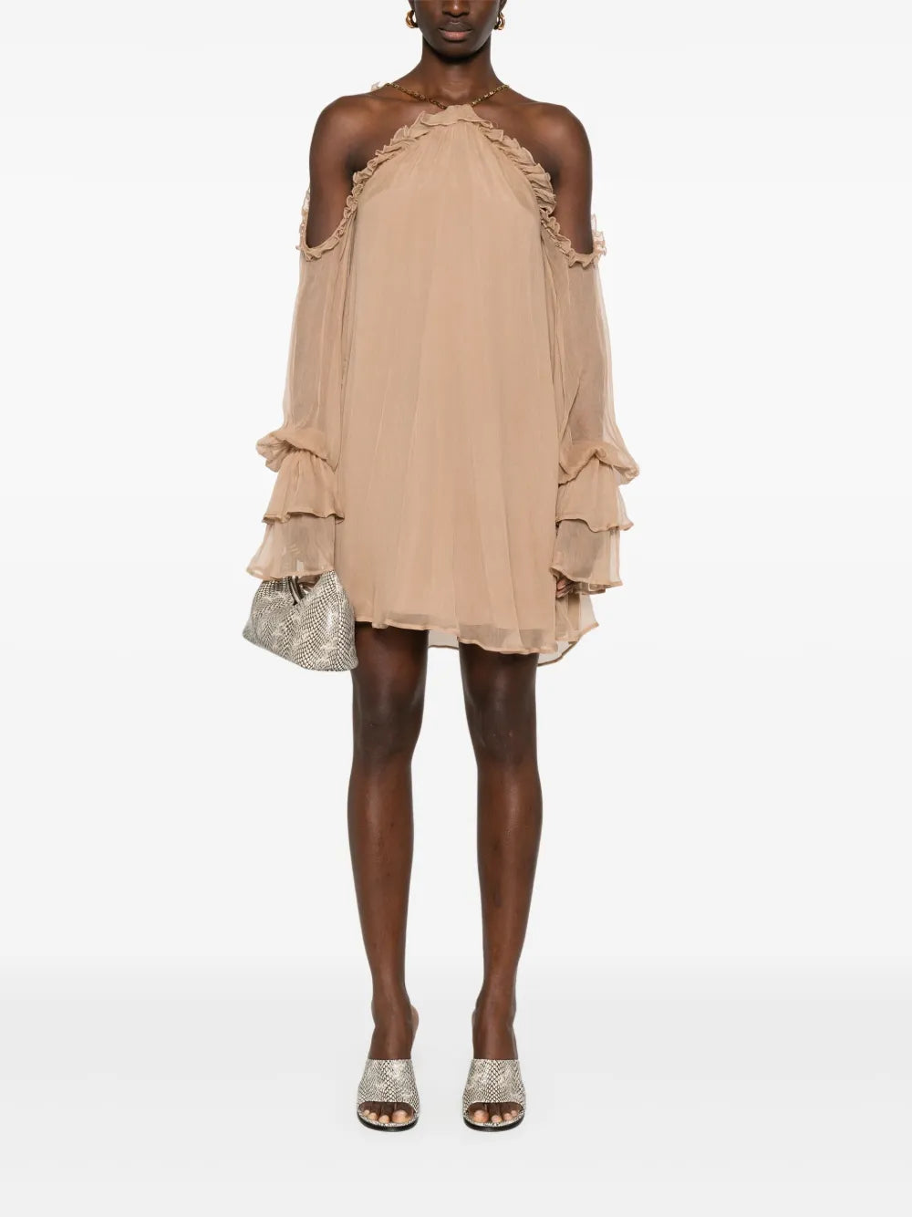 Silk Mini Dress