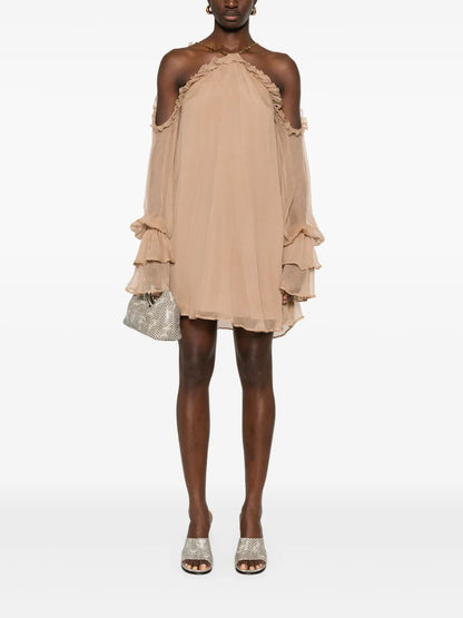 Silk Mini Dress