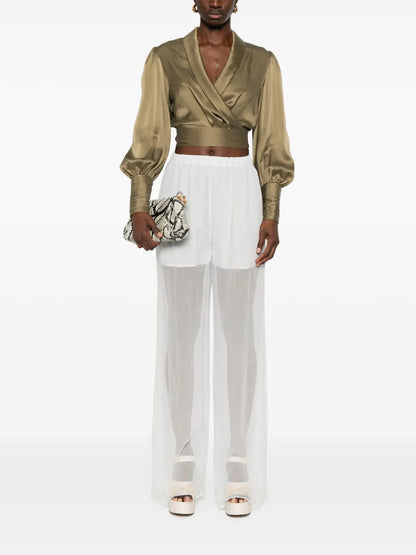 Silk Trousers