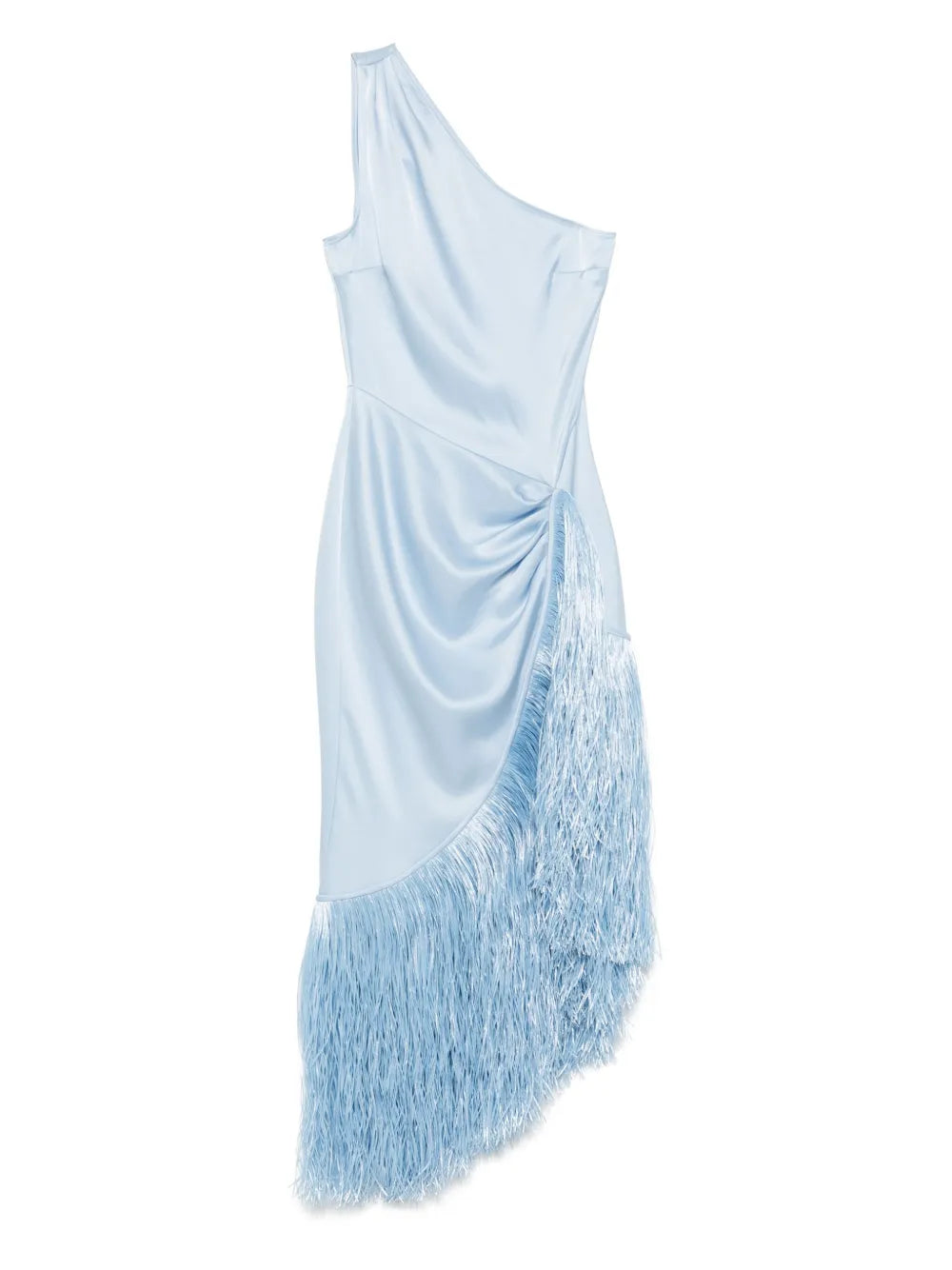 Fringe-Detailed Midi Dress