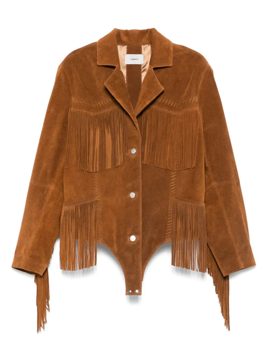 Suede Fringed Jacket